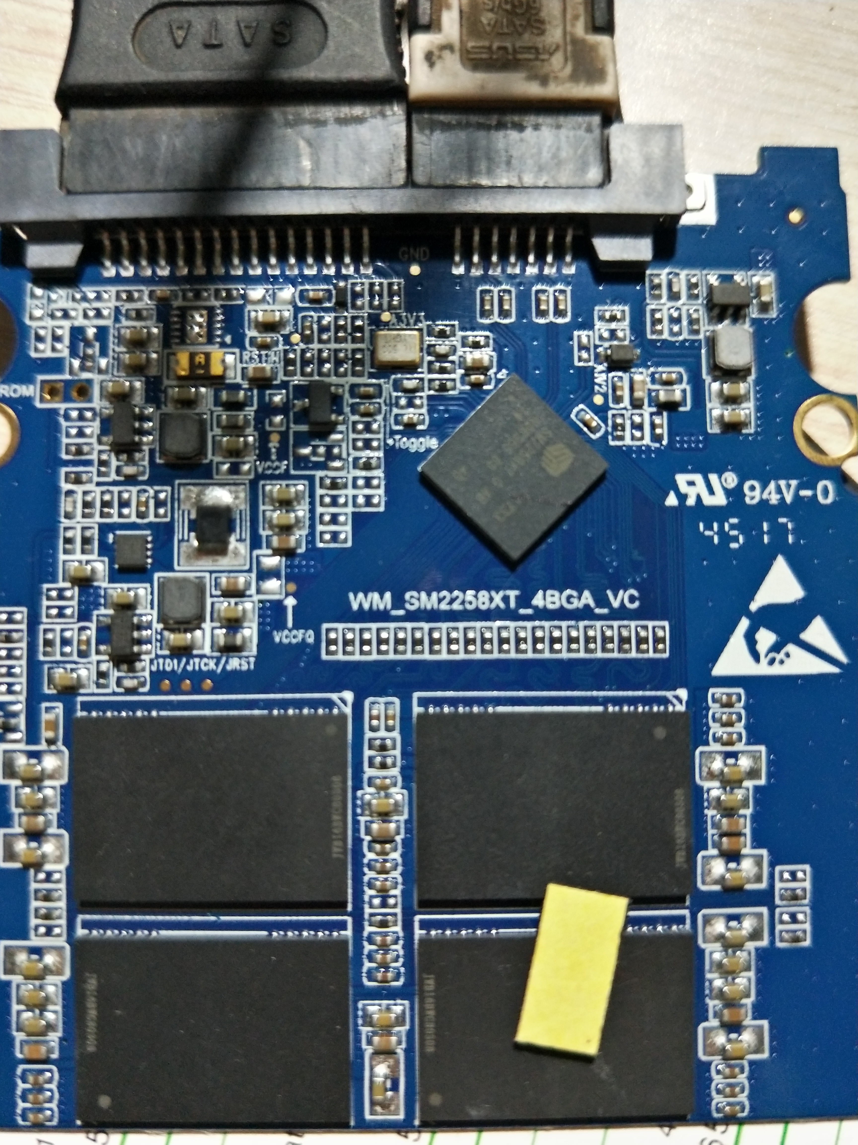 云南上首律师事务所SSD120G硬盘数据恢复