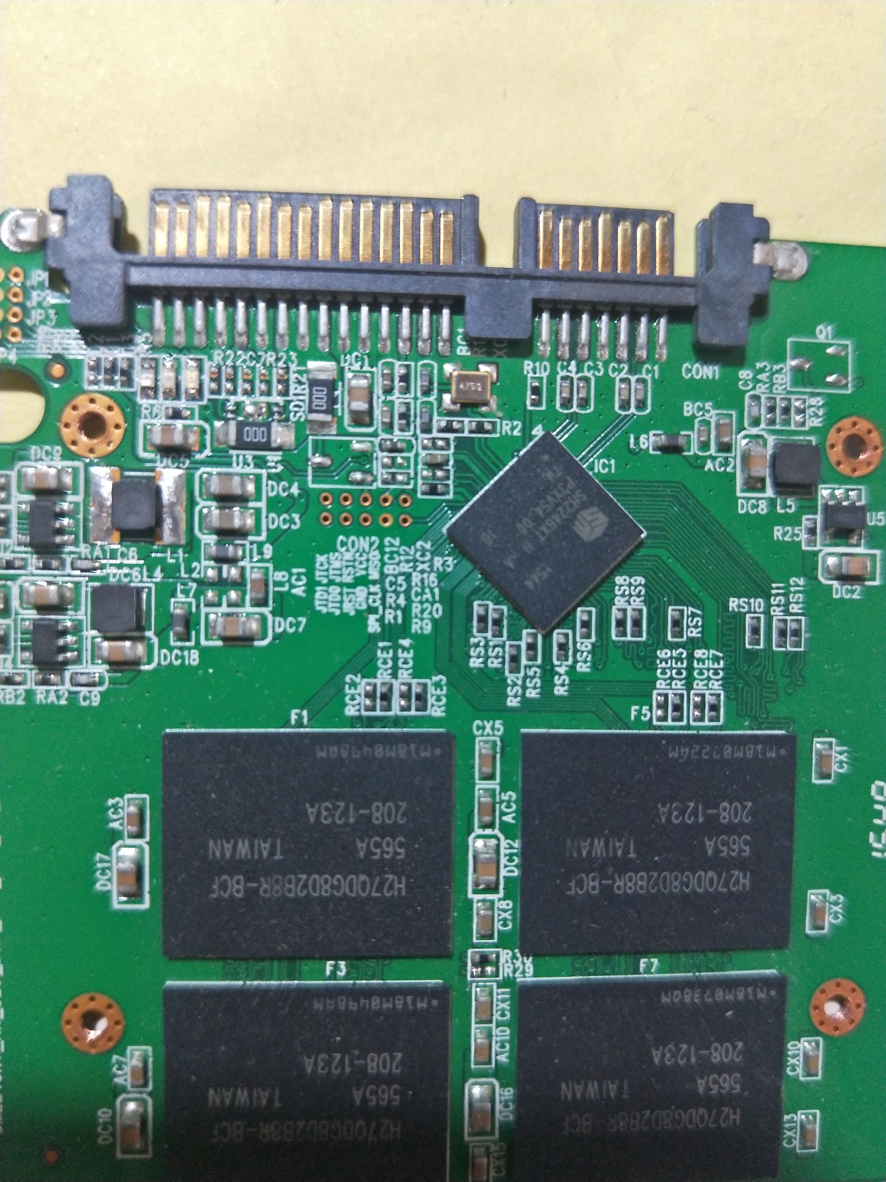 云南腾驭汽车服务有限公司120G固态(SSD)硬盘数据恢复
